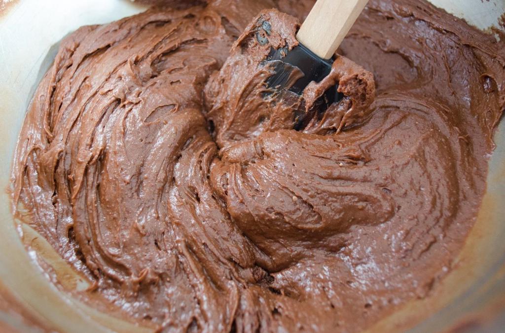 Шоколадное тесто для кексов