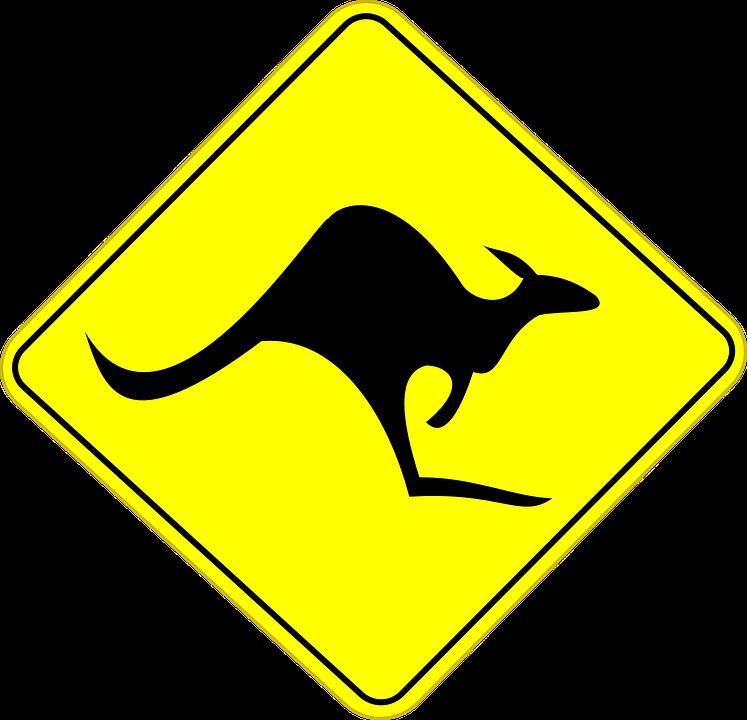 кенгуру на знаке