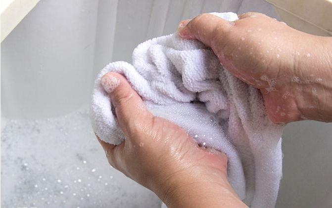Как отстирать полотенце