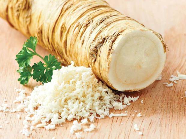 Use of horseradish