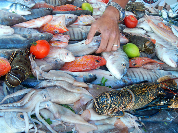 Морская рыба и морепродукты