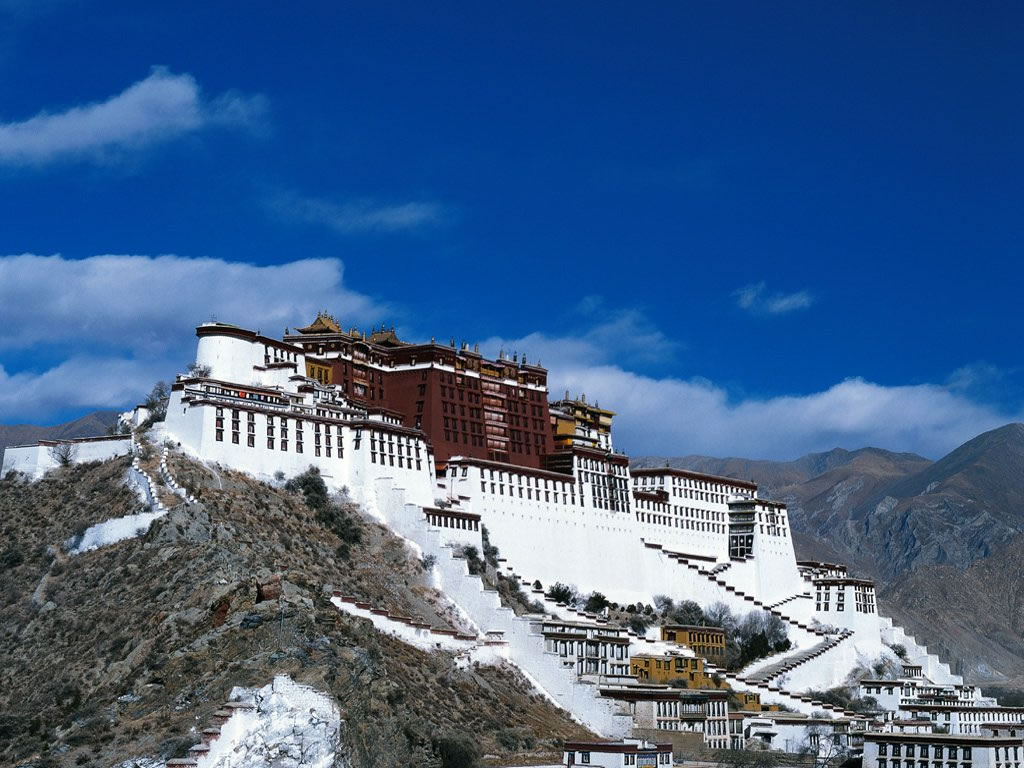 Тибет здание