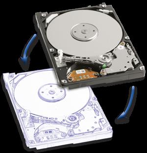 hard disk image creation