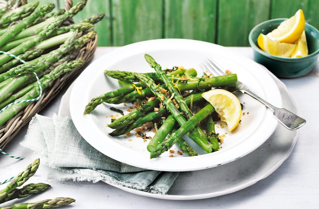 Healthy asparagus