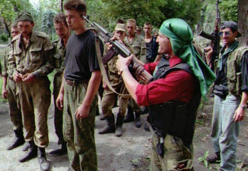 в чеченском плену