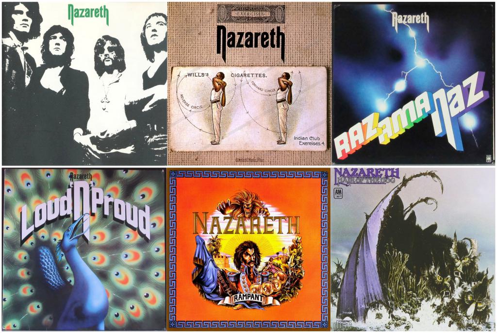 Группа назарет песни слушать. Группа Nazareth 1975. Nazareth дискография. Группа Nazareth дискография. Nazareth 1975 обложка.
