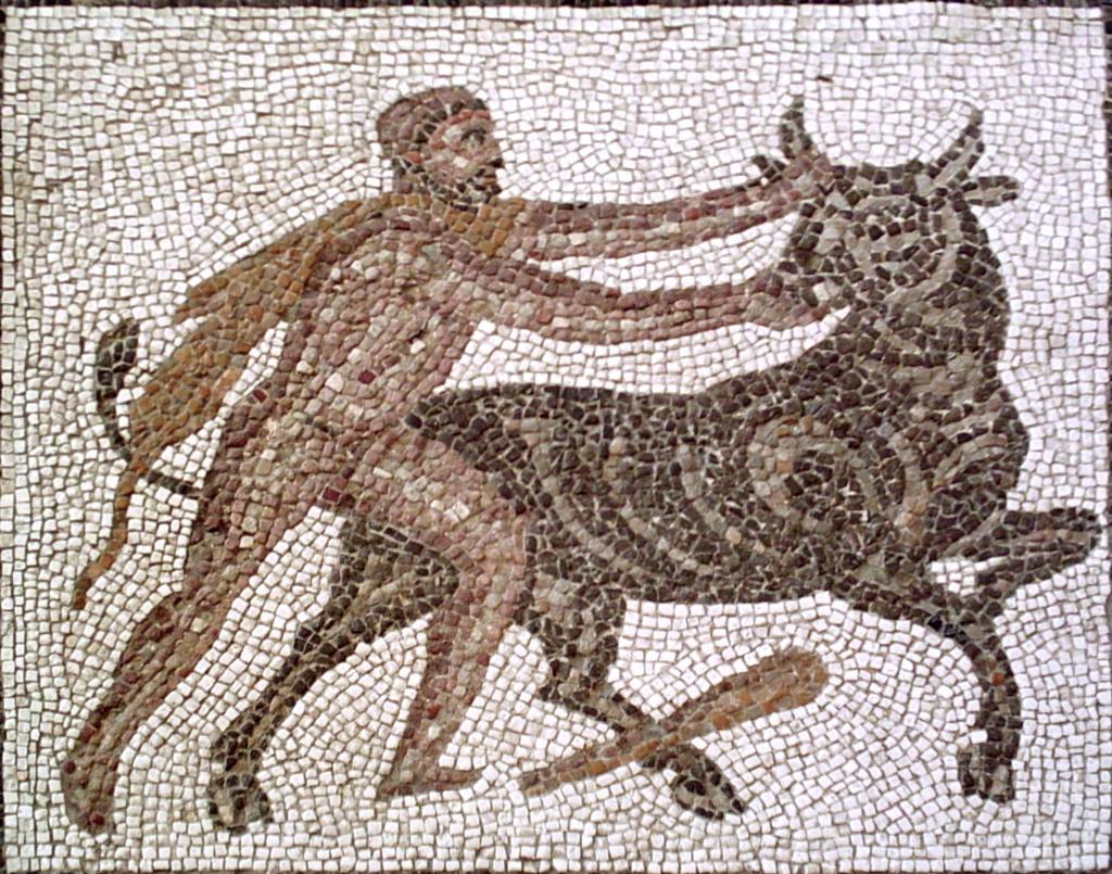 Критский бык и Геракл
