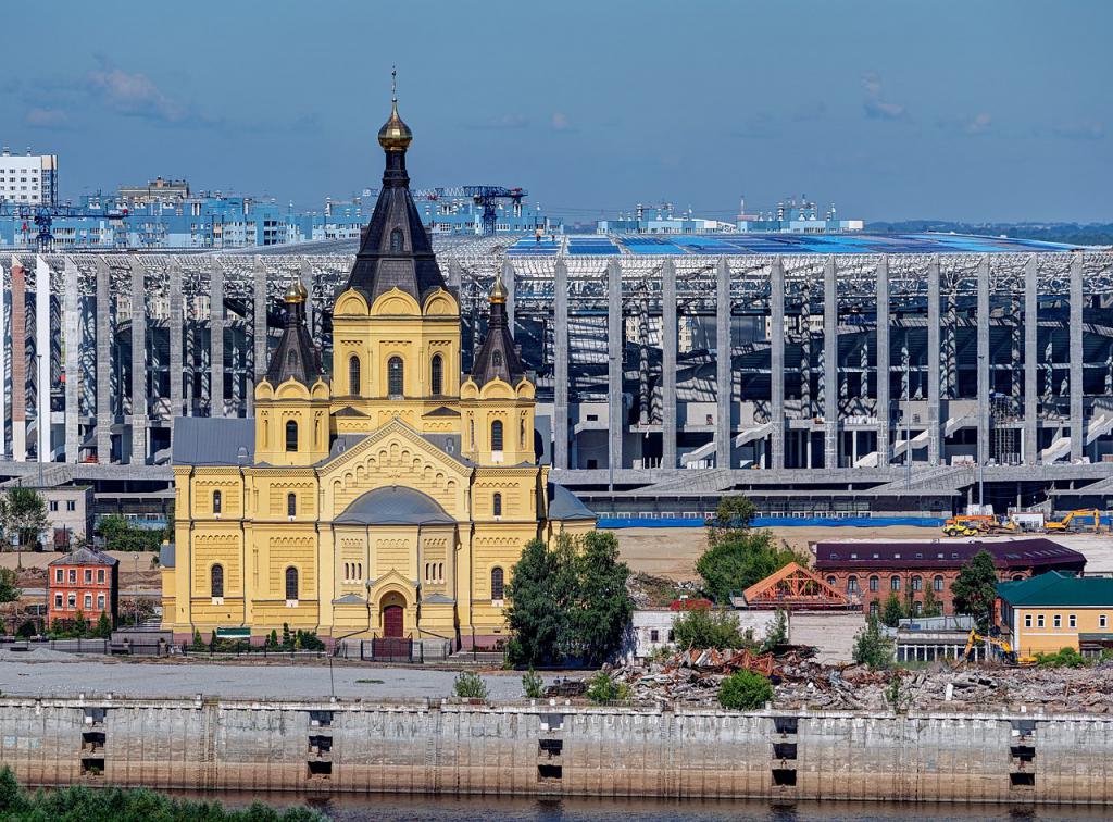 Исторический и современный Нижний Новгорода