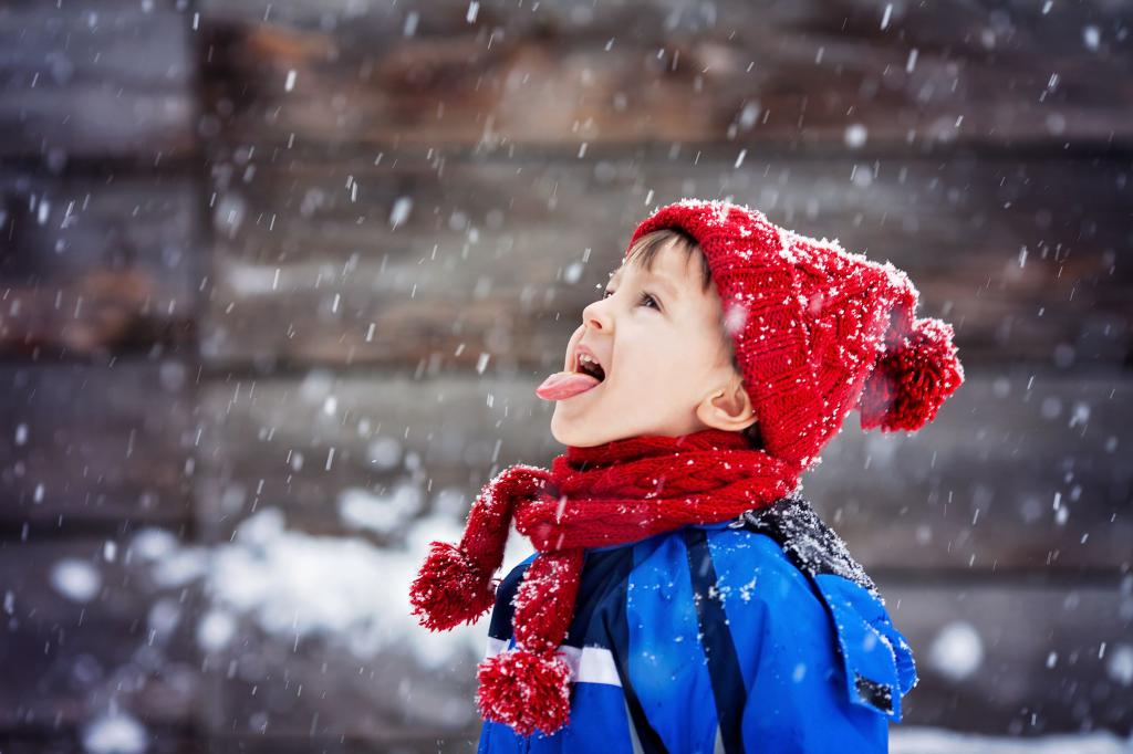 Boy in winter