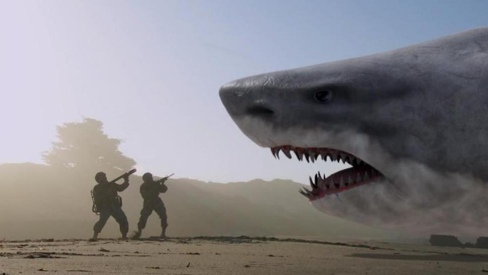 Кадр из фильма "Супер-акула"