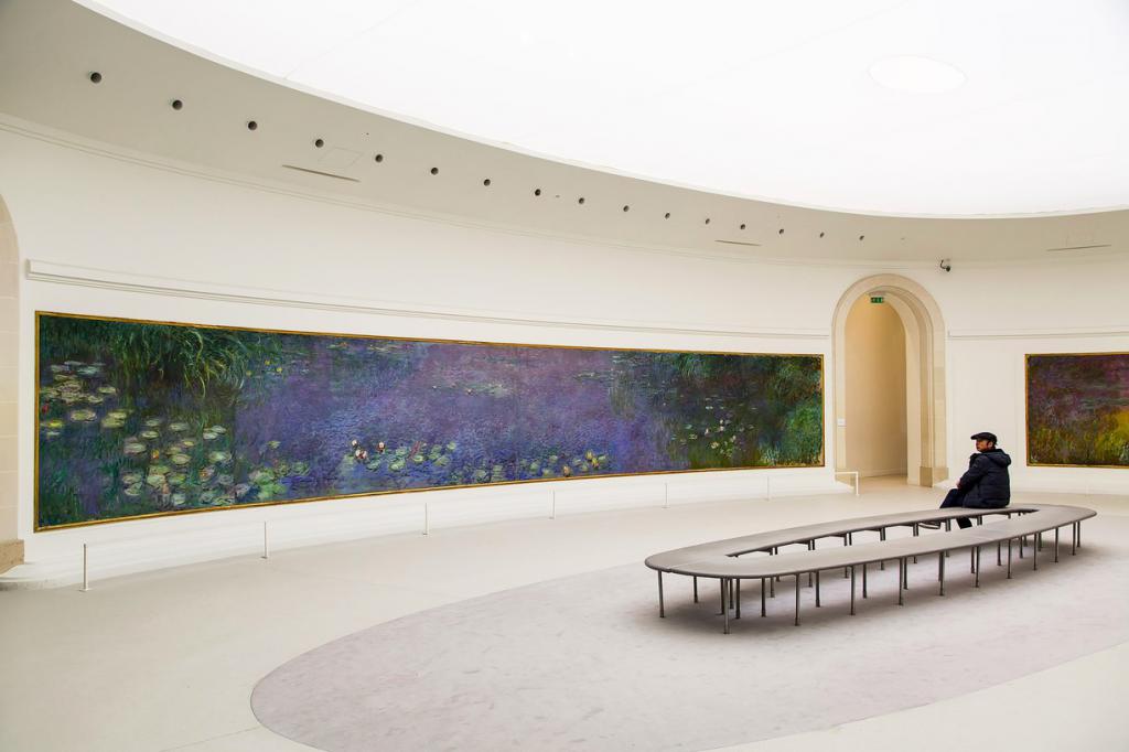 Oval Hall with Water Lilies