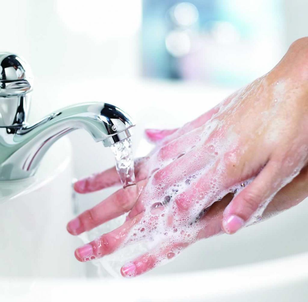 Очищение рук