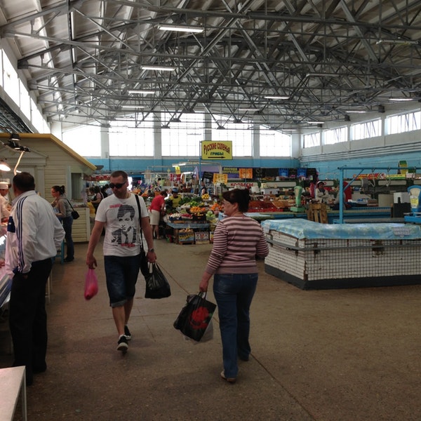 Павильон Троицкого рынка в Самаре
