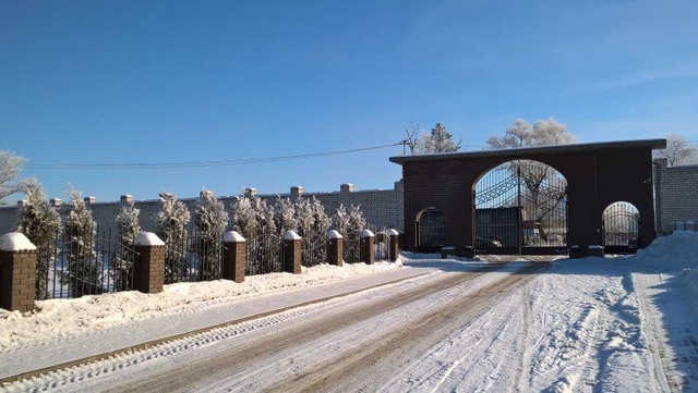 Дорога к поселку "Ропшинские пруды"