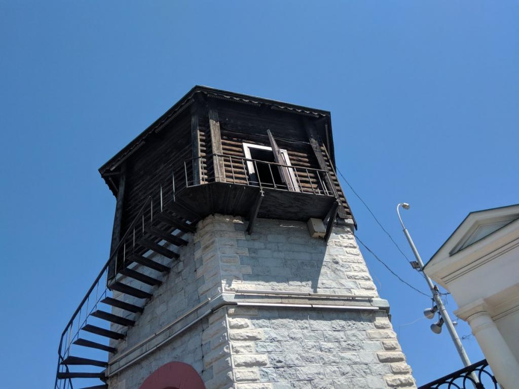 Steps to the tower