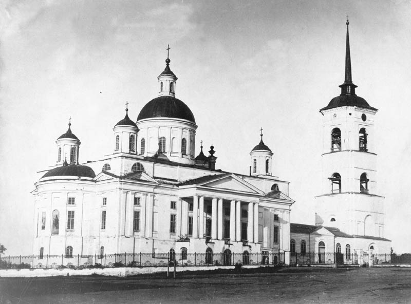 Spassky Cathedral of Penza before the revolution