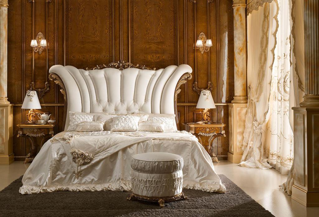 кровати в стиле барокко фото