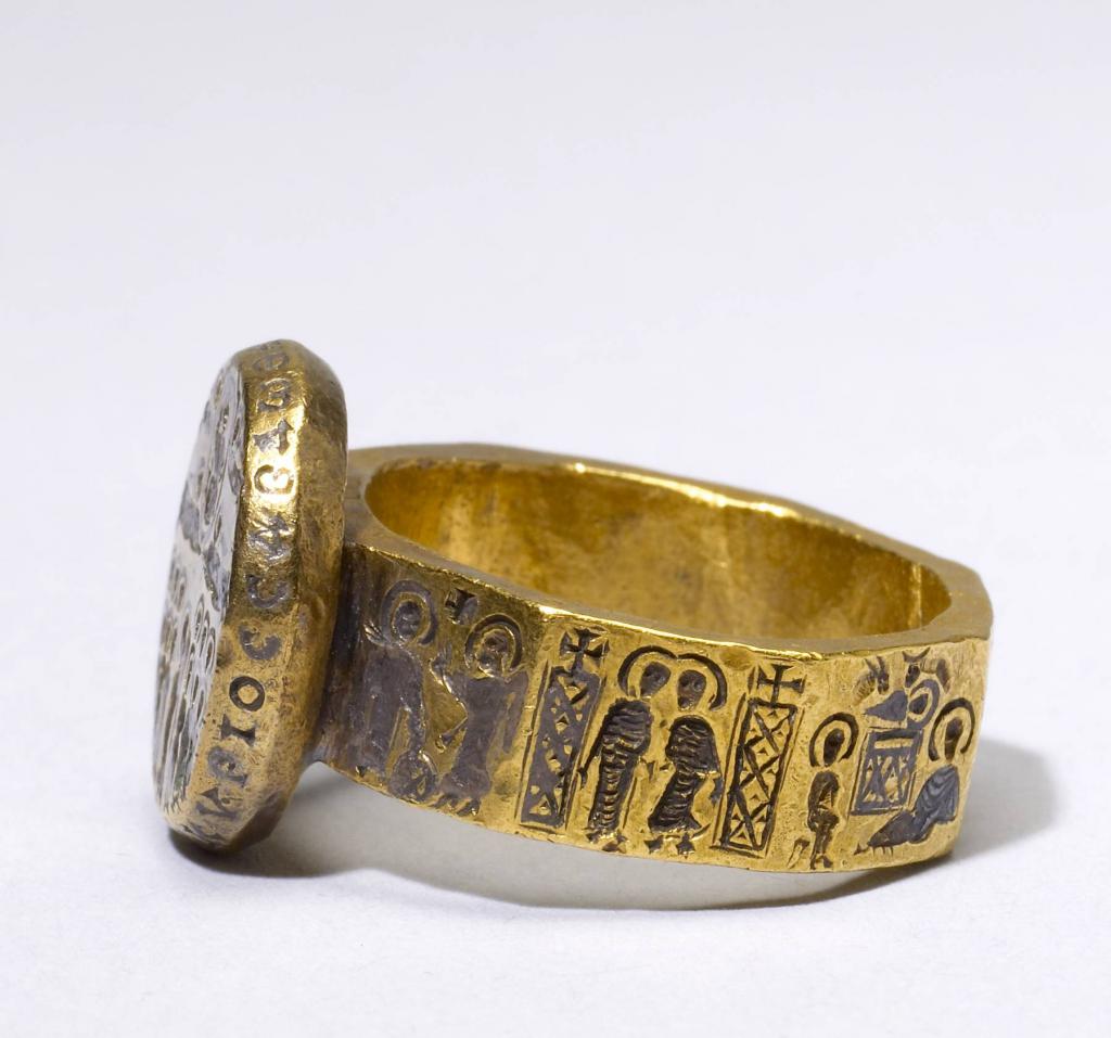 Византия обручальное кольцо, VII век