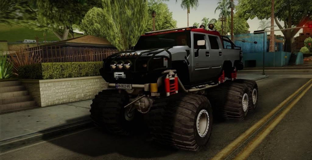 Monster mod in GTA SA.