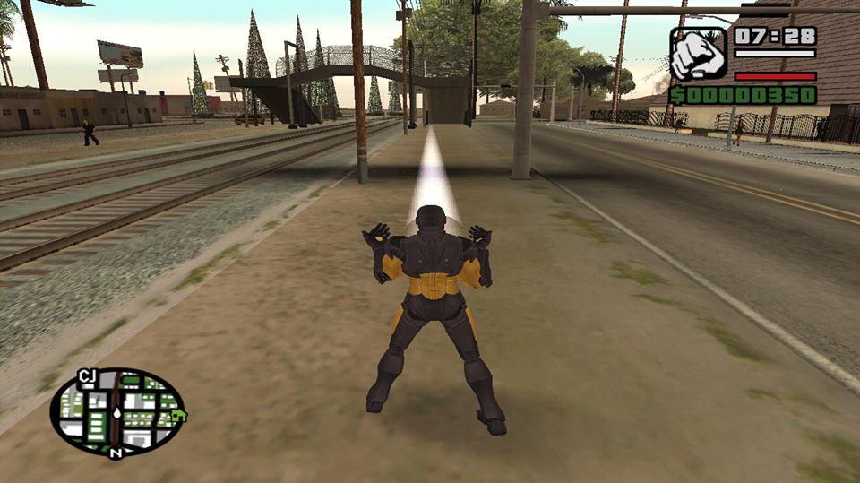 Iron Man in GTA SA.