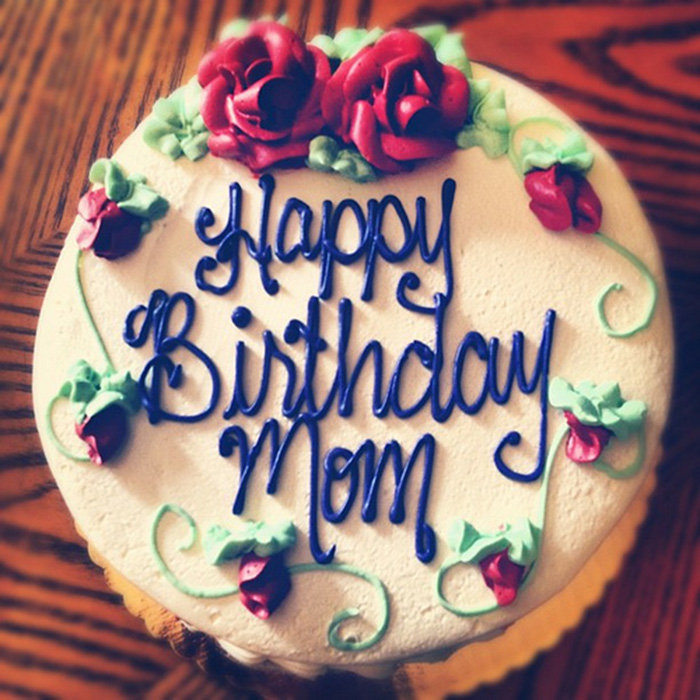 Торт для мамы на день рождения.