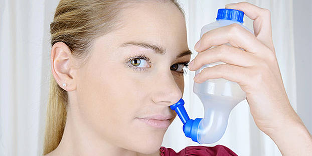 как промывать нос перекисью водорода по неумывакину