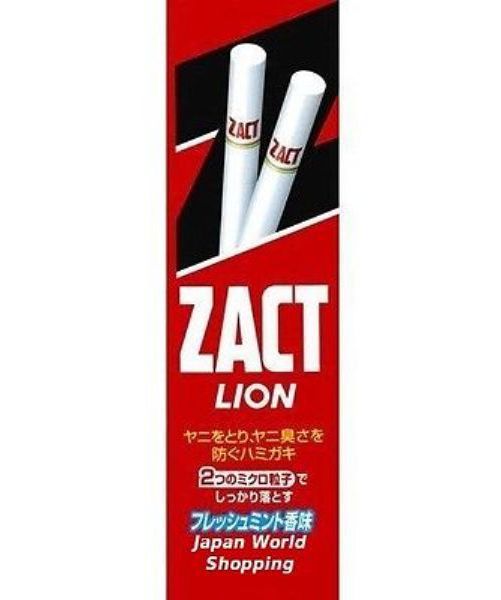 зубная паста zact lion