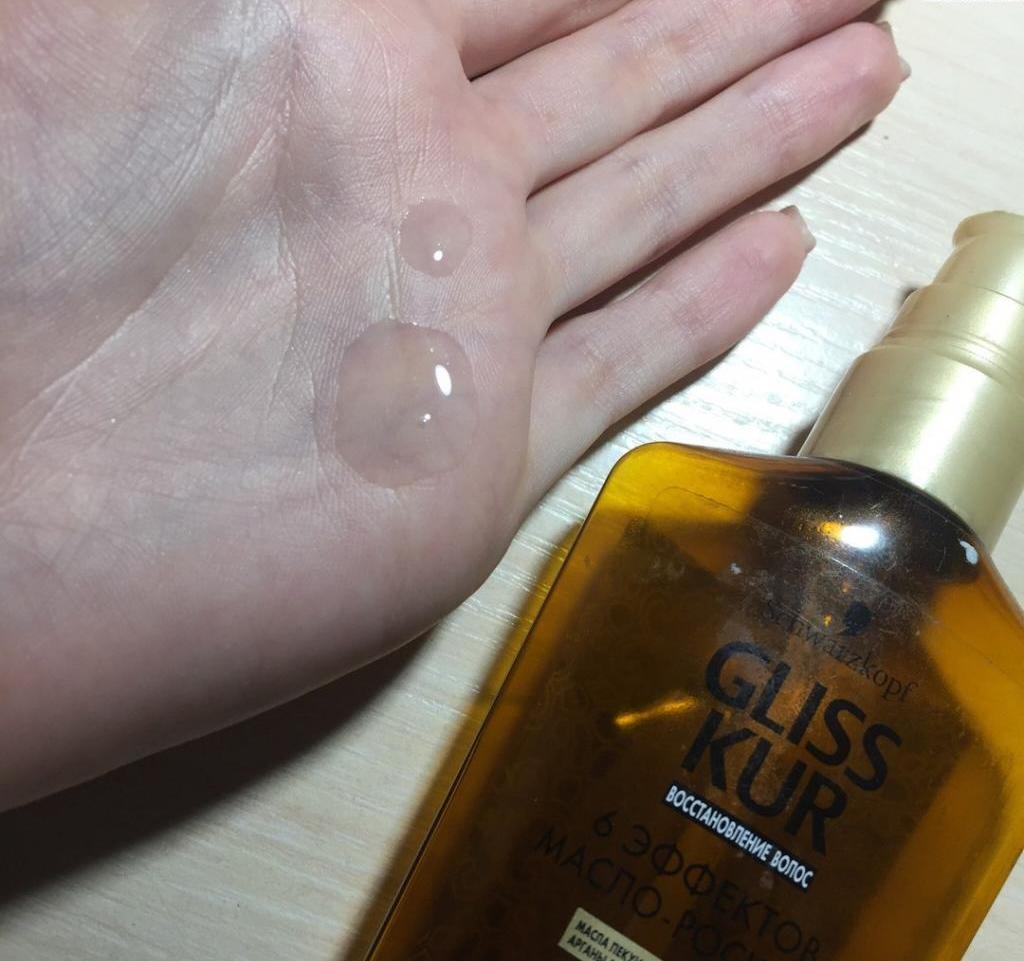 Hair oil "Glis Chur 6 effects"