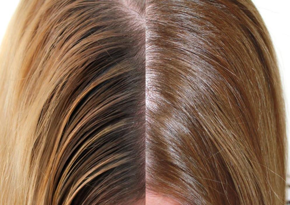 Тоник для волос до и после фото