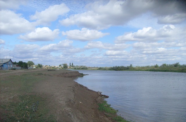 bank of the river Yruslan