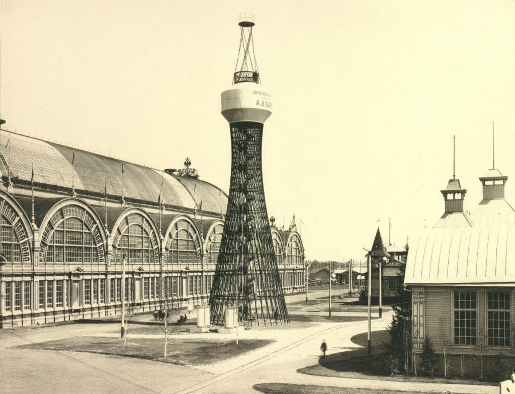 Гиперболоидная башня на Российской выставке