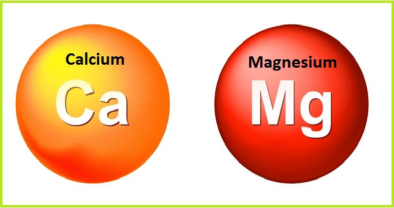 Химическое обозначение элементов кальция и магния