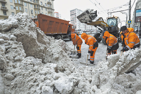 Уборка снега