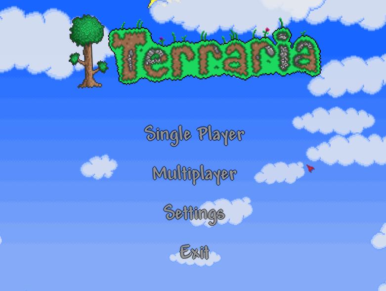 Terraria Main Menu