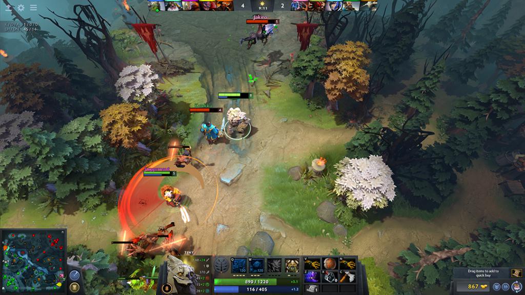 Dota 2 Gameplay