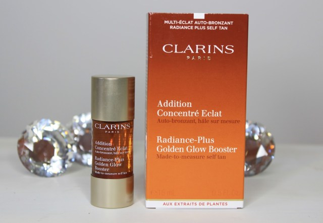 Упаковка концентрата автозагара Clarins