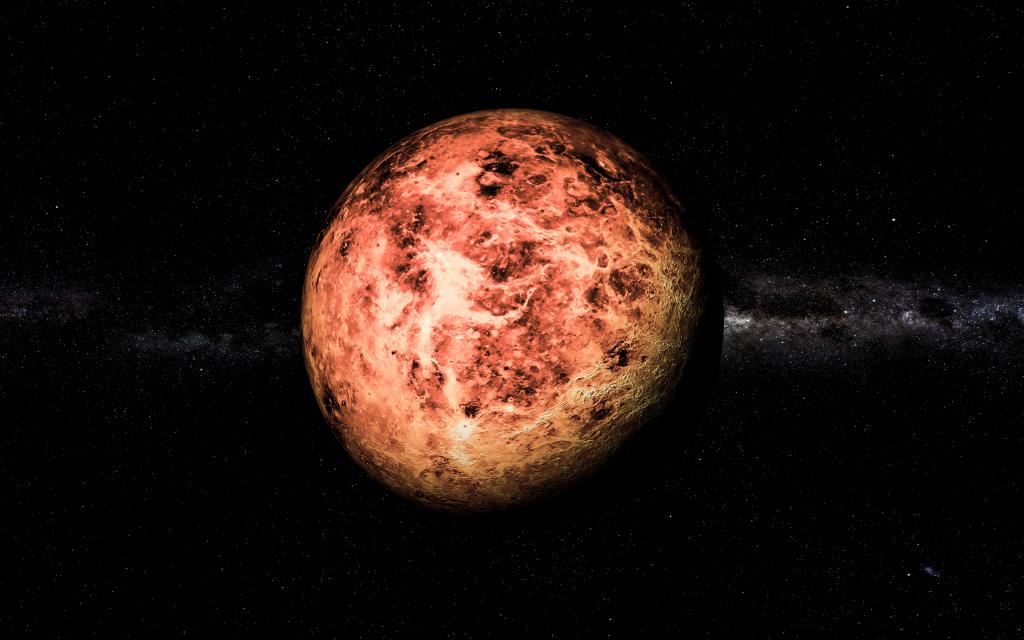 Планета Венера в оппозиции