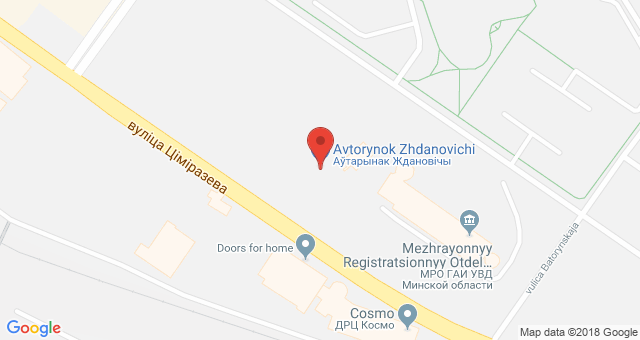 Авторынок "Ждановичи" в Минске: информация, расположение и схема проезда