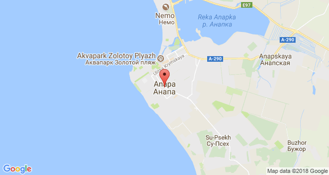 Карта анапа бужор