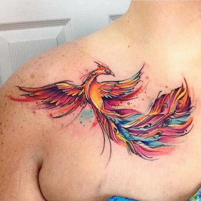 Татуировки жар птицы