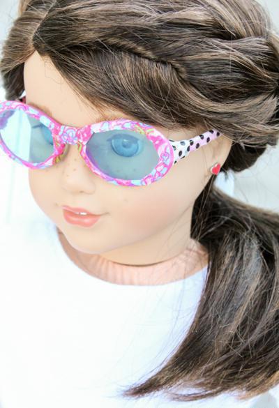 Как сделать очки для куклы