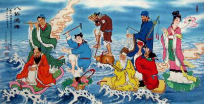 Китайский миф о сотворении мира рисунки. Древнекитайская мифология