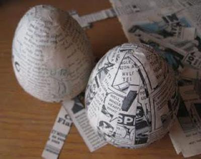 Пасхальное яйцо из бумаги: ТОП-10 идей с подробными фото