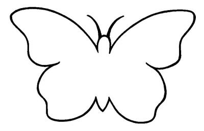 Как вырезать красивые бабочки из бумаги пошагово. Трафареты бабочек для декора