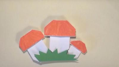 Схемы сборки: Оригами Грибы