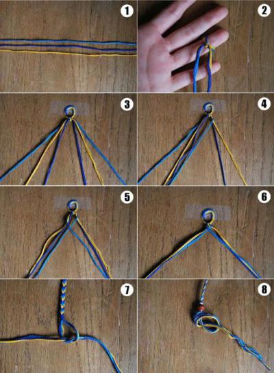 Как сделать фенечку из нитки? Советы для начинающих